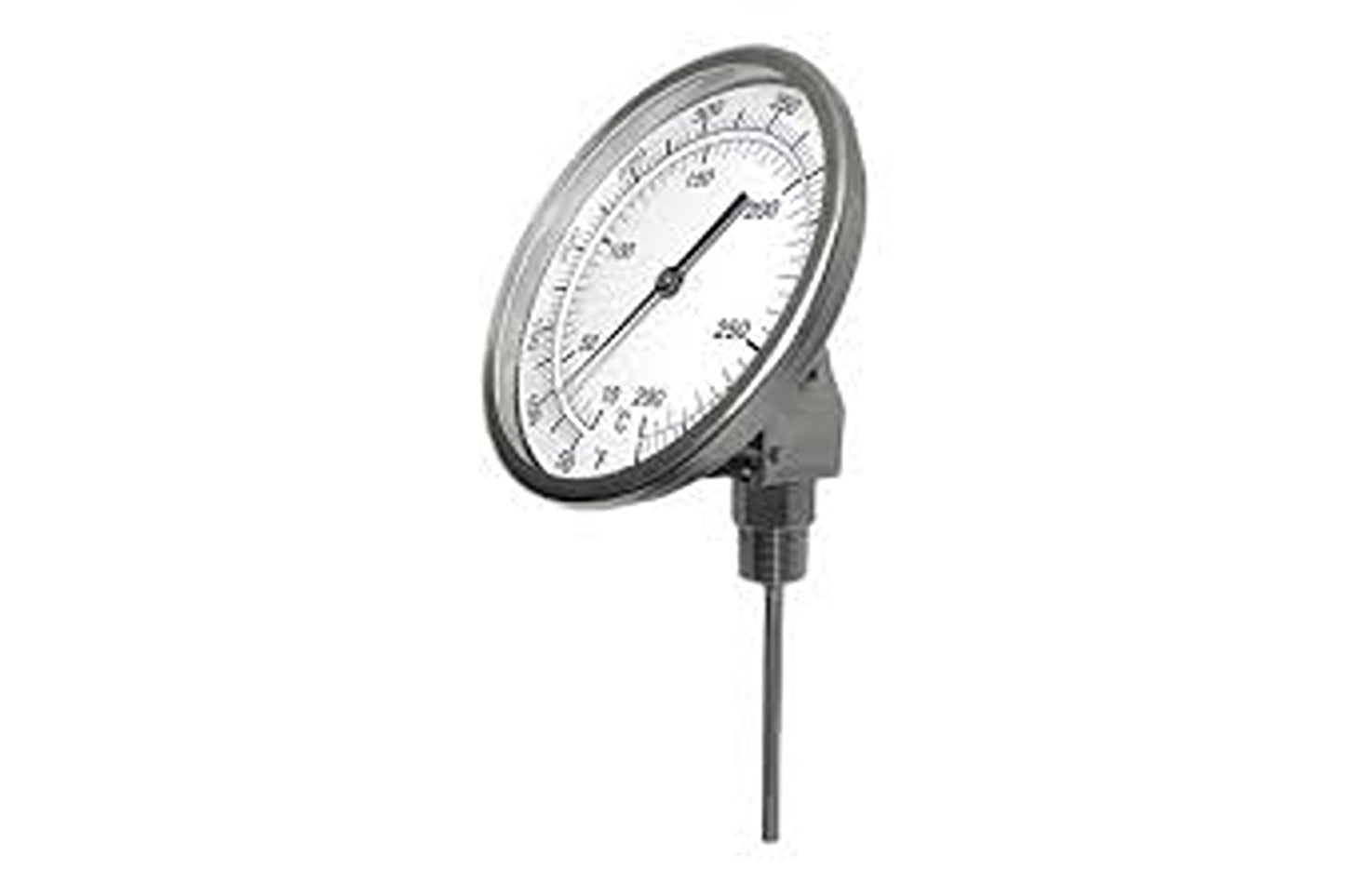 3" DIAL ADJUSTABLE THERMOMETER RANGE 50/550 F & C