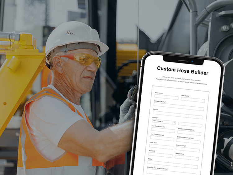 Custom industrial hose builder