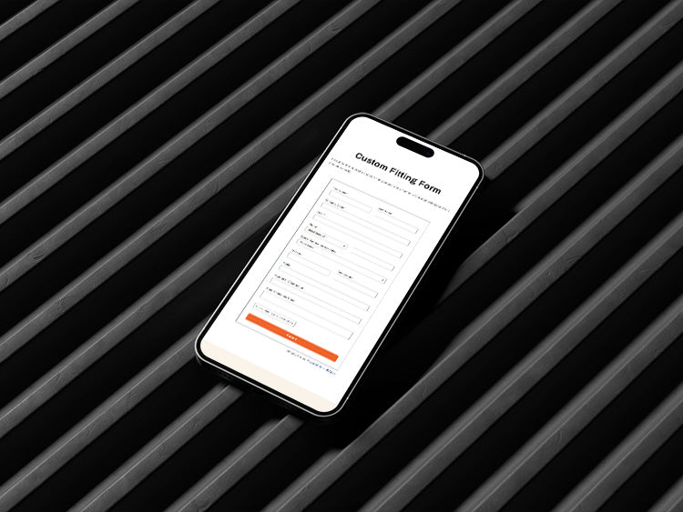 Create your own custom fitting