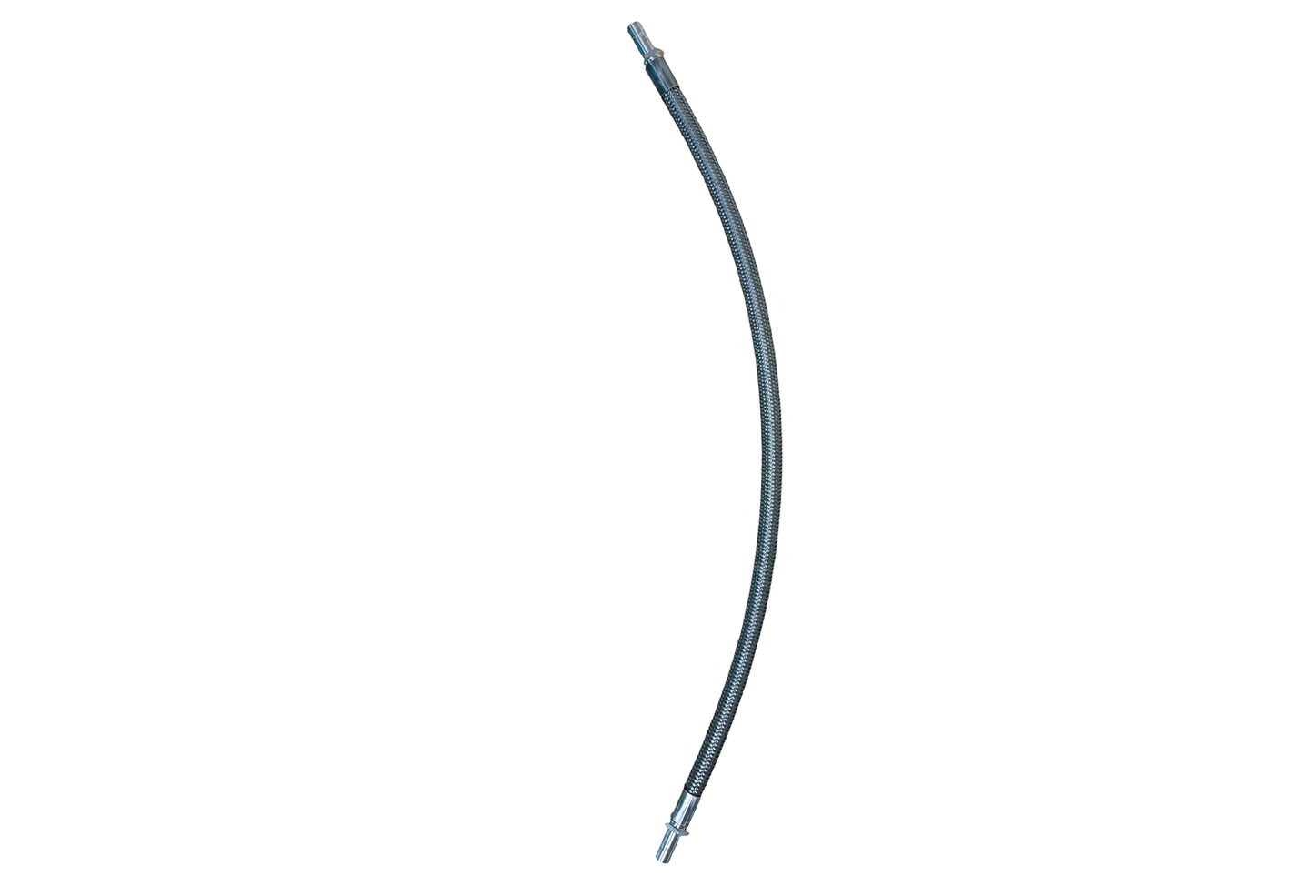 1" x 48" SS BRAIDED SMOOTH BORE NATURAL PTFE LINER