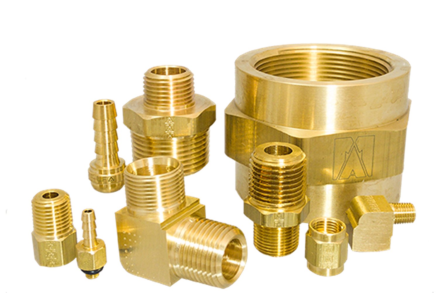 BRASS FITTINGS MADE IN USA