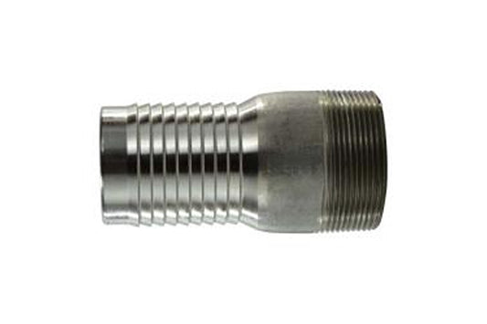 1/2" Hose Barbed x 1/2" MNPT, 316 Stainless Steel