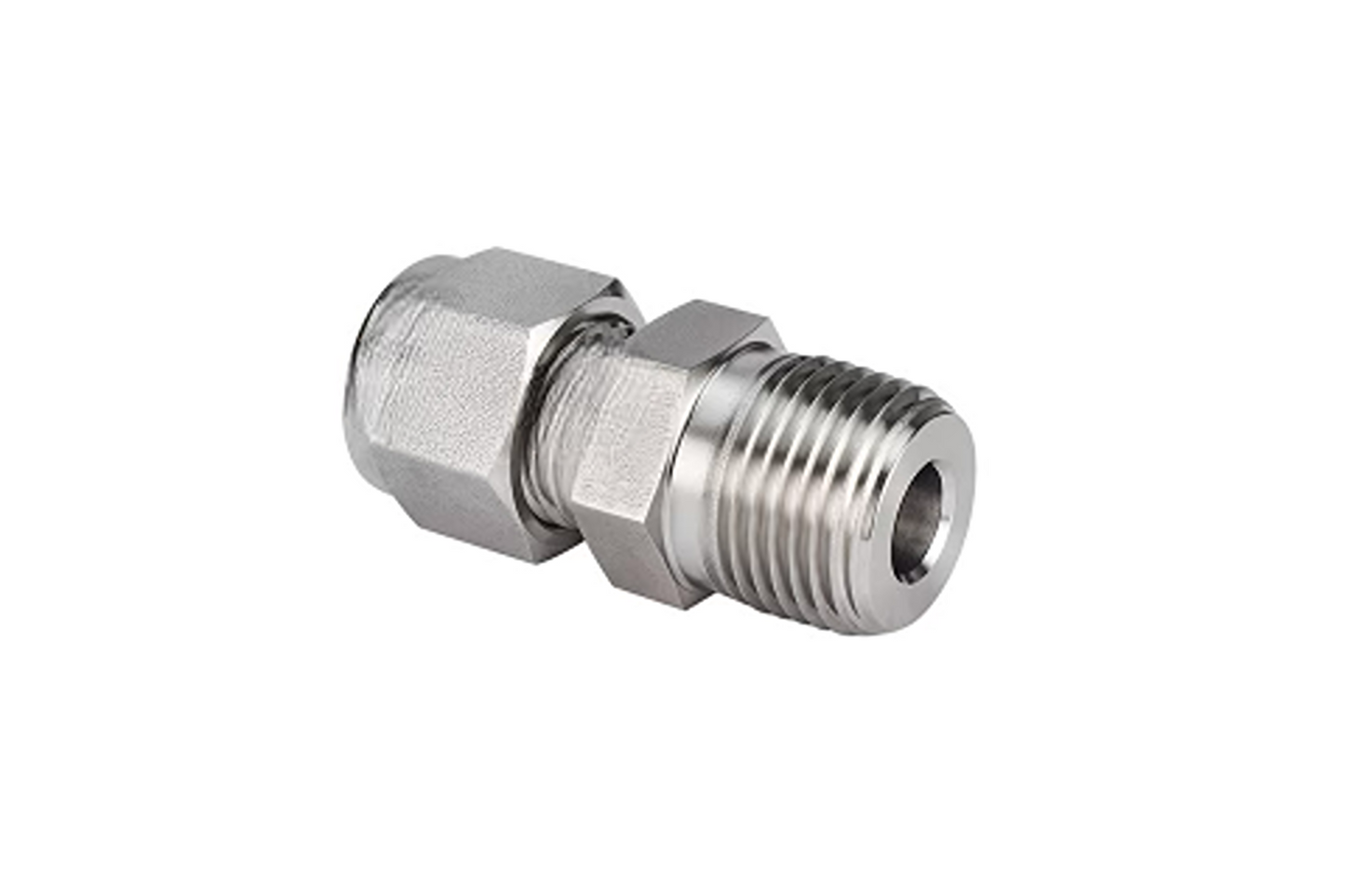 1/2" MALE CONNECTOR TUBE TO MALE NPT