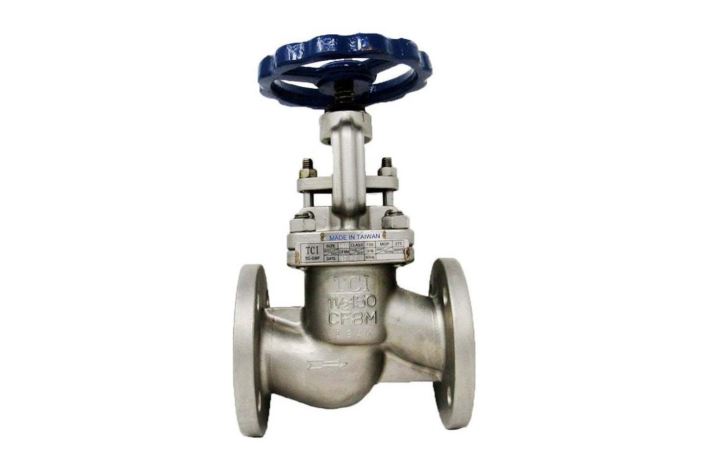 1/2" 150# Flanged Globe Valve 316SS