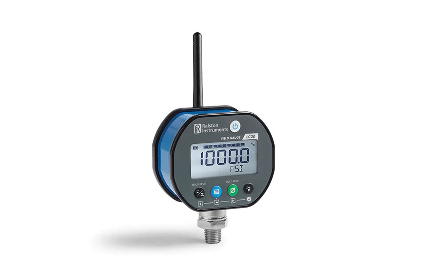 Bluetooth LC20 Single Sensor Digital Pressure Gauges from -15 to 30000 PSI