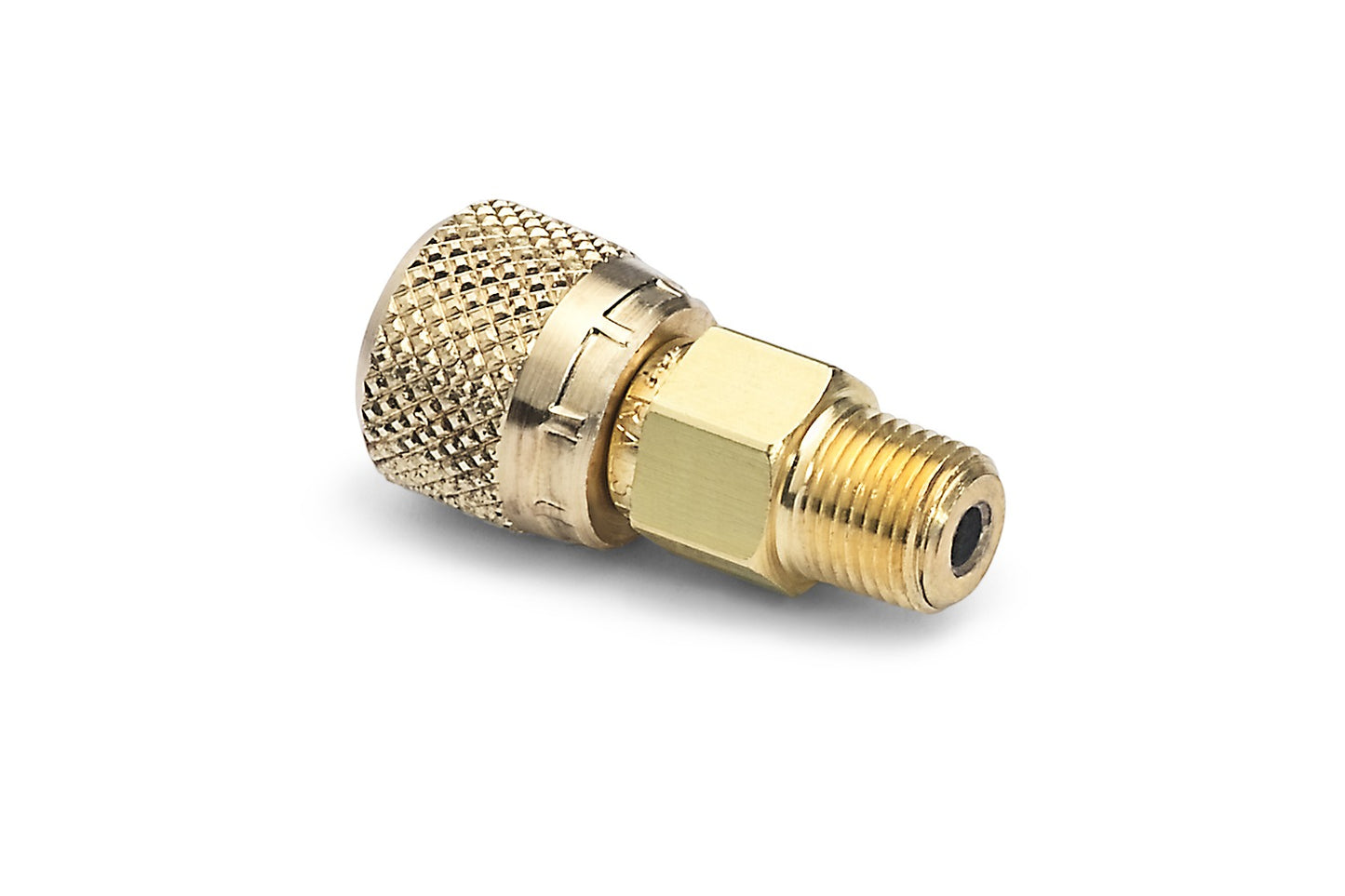 Ralston QTHA-1MBA (1/8" male NPT x female Quick-test, no check-valve, brass)