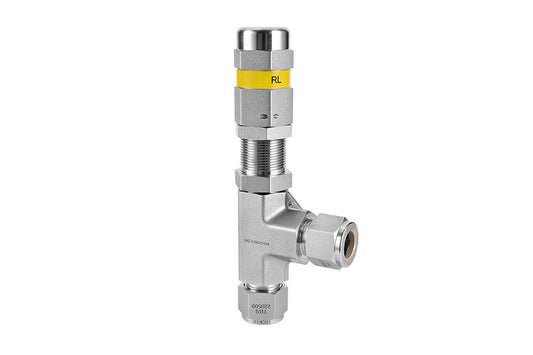 Tubing Relief Valve 1/4" Stainless Steel