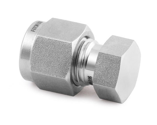 1" Tube Fitting Cap 316SS