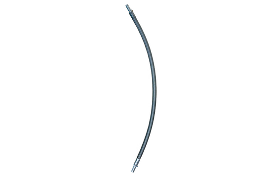 1" x 48" SS BRAIDED SMOOTH BORE NATURAL PTFE LINER